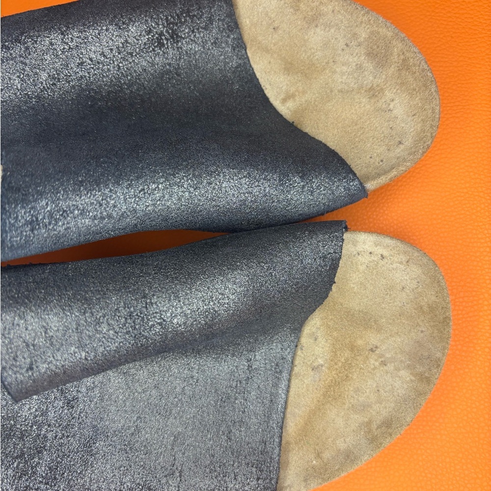 Birkenstock Women's Namica Papillio Suede Leather Sandals Size 40 - Picture 10 of 13